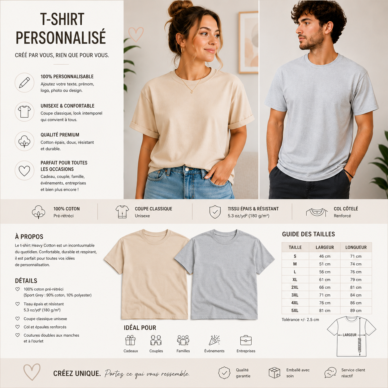 PRÉCOMMANDE - T-shirt unisexe