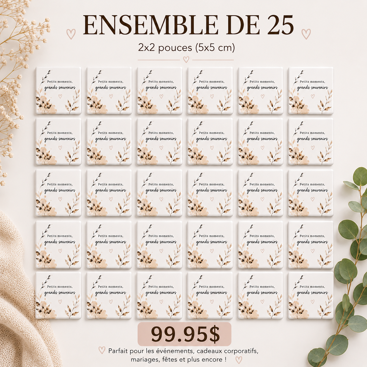 Aimant frigo personnalisé